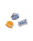 White Castle Shoe Charms - 3 Pack