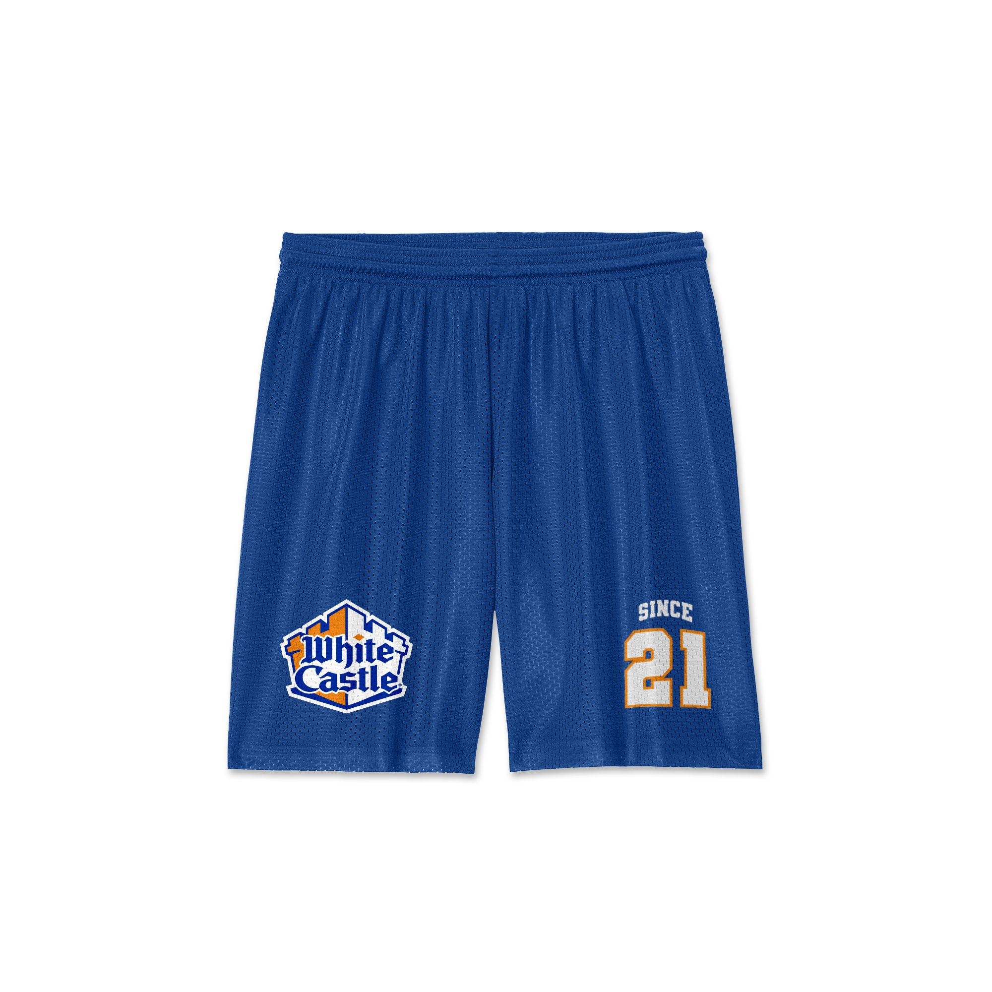 White Castle Mesh Shorts | House of Crave