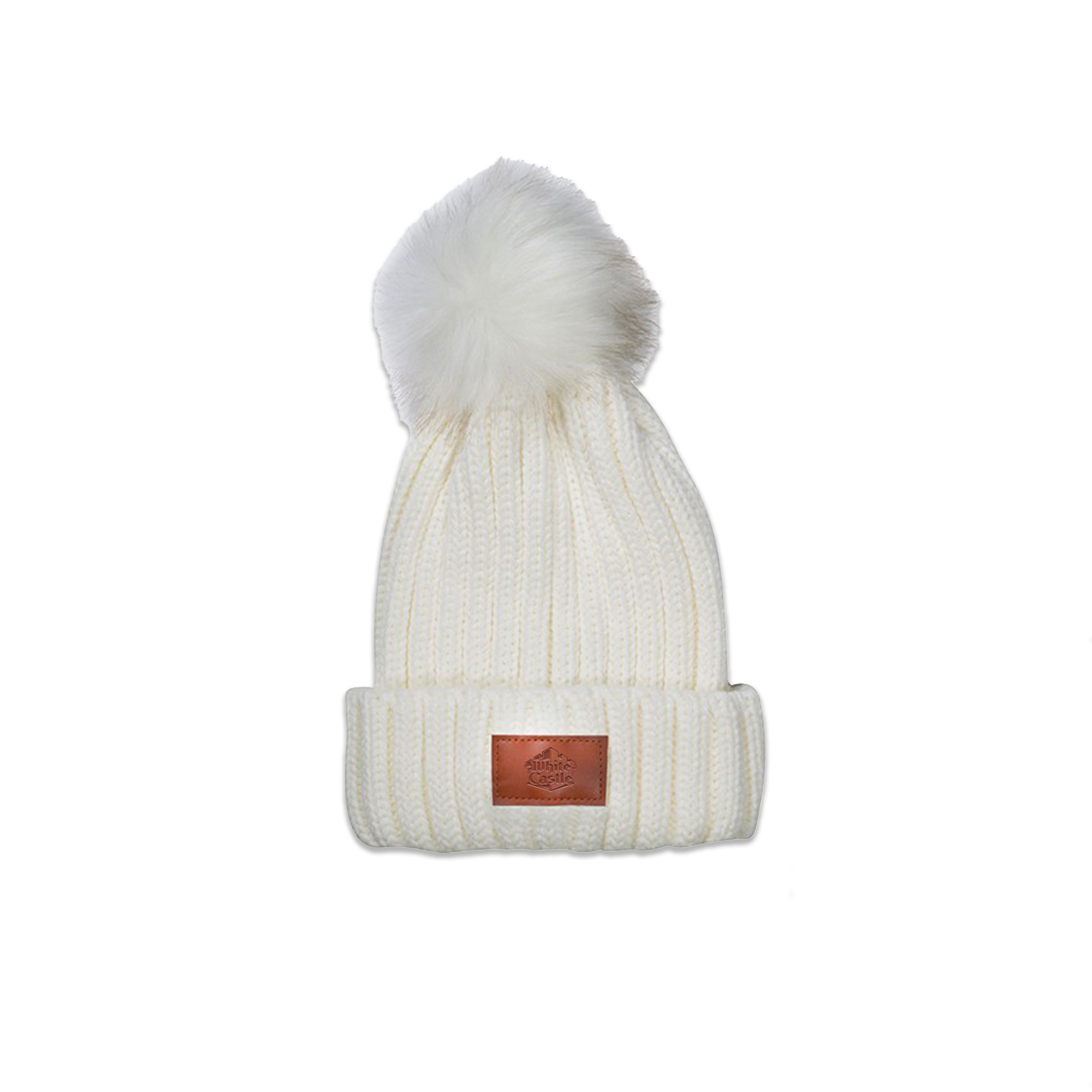 White Castle Knit Hat x Scarf Set | House of Crave